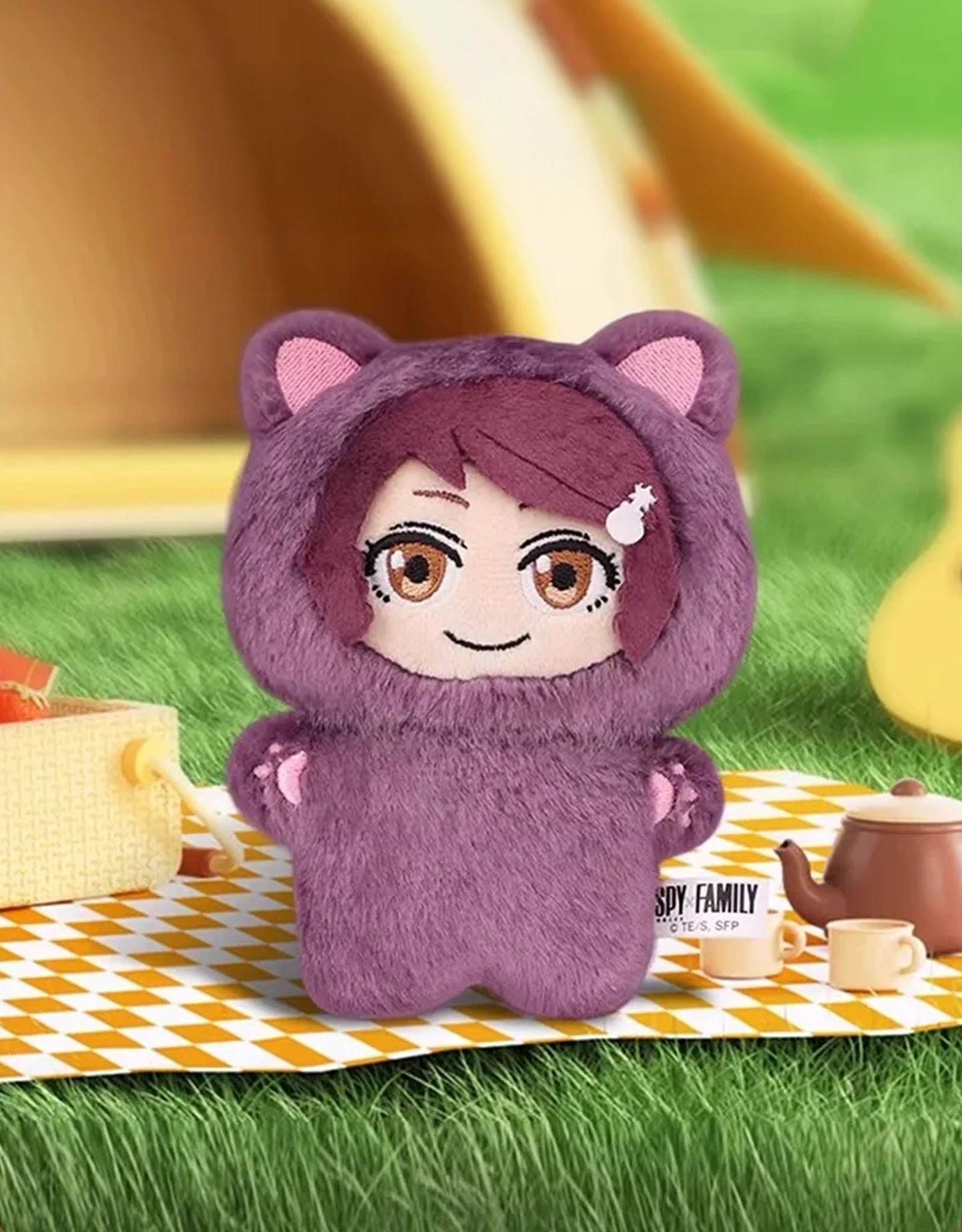 Spy X family Cat plush keychain - Blind Box