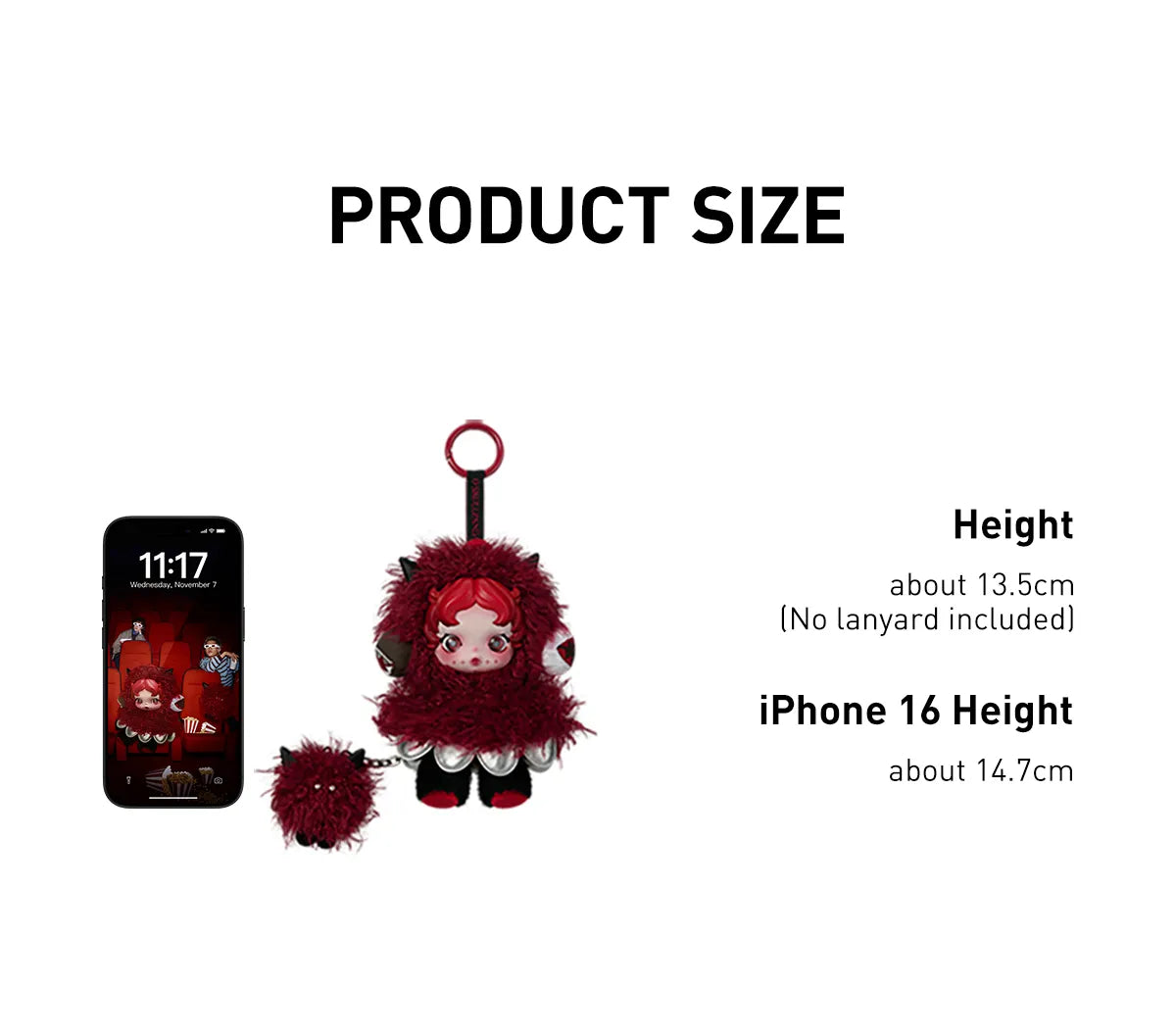 SKULLPANDA You Found Me! Series Plush Doll Pendant - Blind box