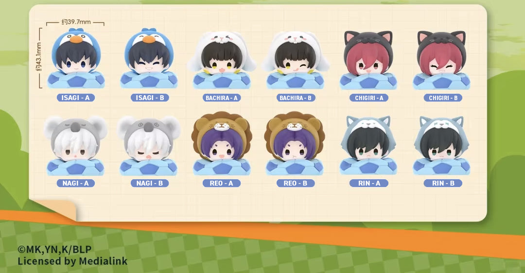 Blue Lock Animal Series Stacking Blind bag