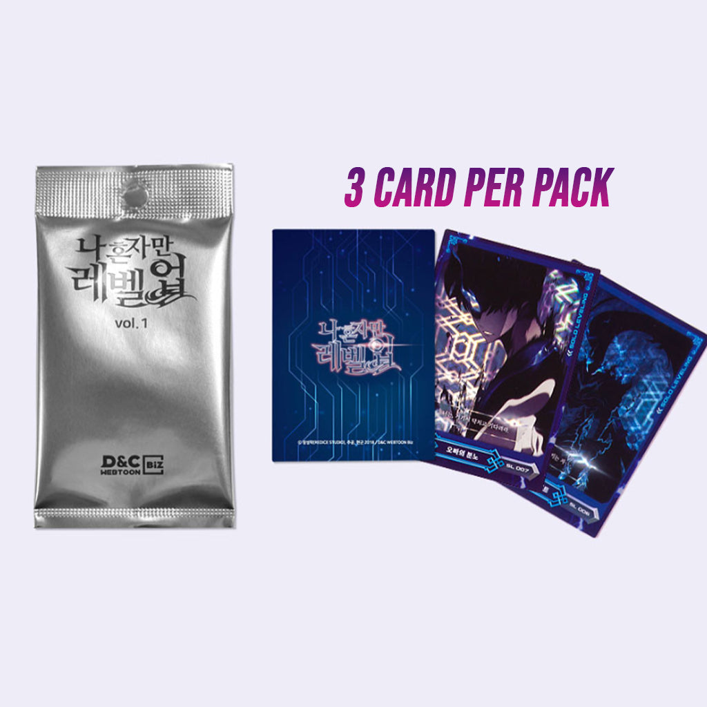 Solo Leveling Trading Cards Volume 1 - Booster pack