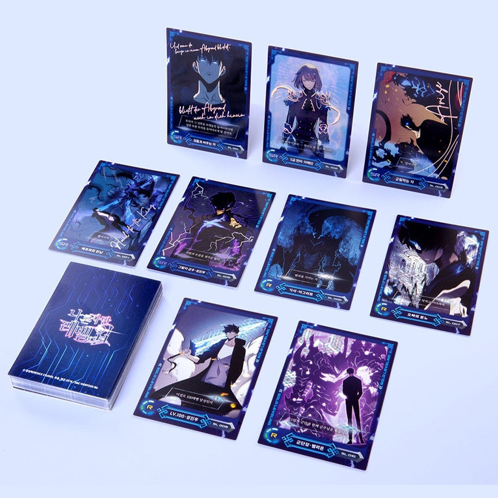 solo leveling card sleeves Solo Leveling Trading Cards D&C