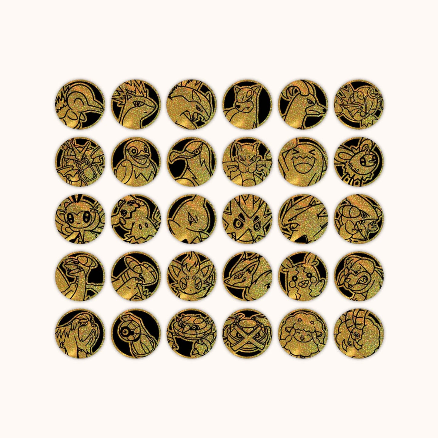 Pokemon Chasing Glory Together Simplified Chinese Coin set - Blind bag