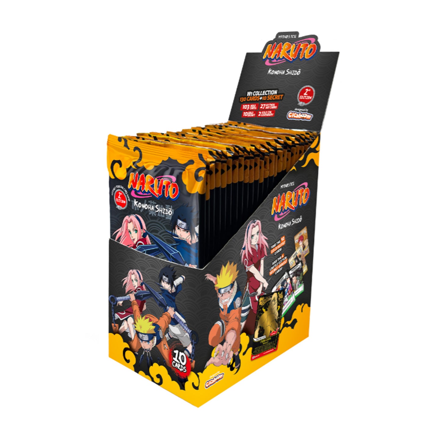Naruto Mythos TCG - Set 01 - Konoha Shido - Booster Box (2nd Edition)