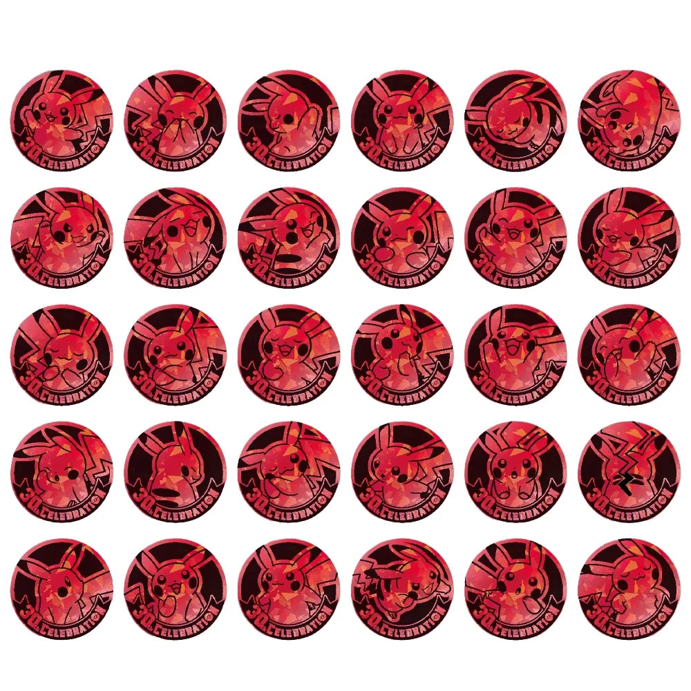 Pokemon 30th Celebration Simplified Chinese Coin Set