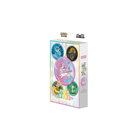 Pokemon Terastal Grand Gathering Badge Set - Blind Box