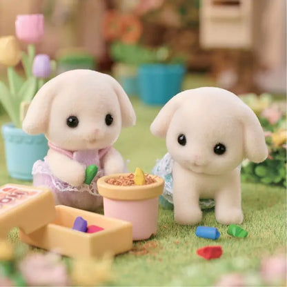 Sylvanian families - Flora Rabbit Twins