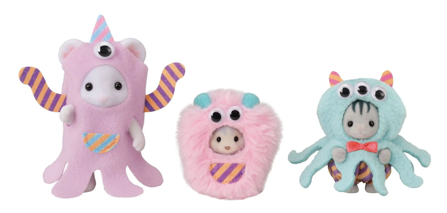 Sylvanian Families Funny monster trio