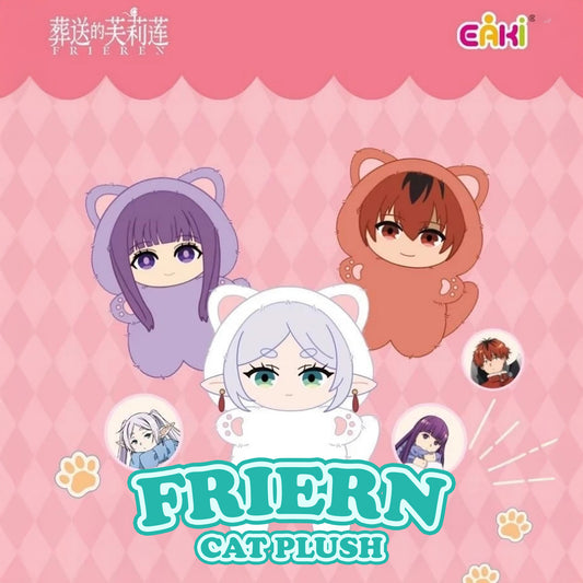 Frieren beyond journey's end Cat plush keychain - Blind Box