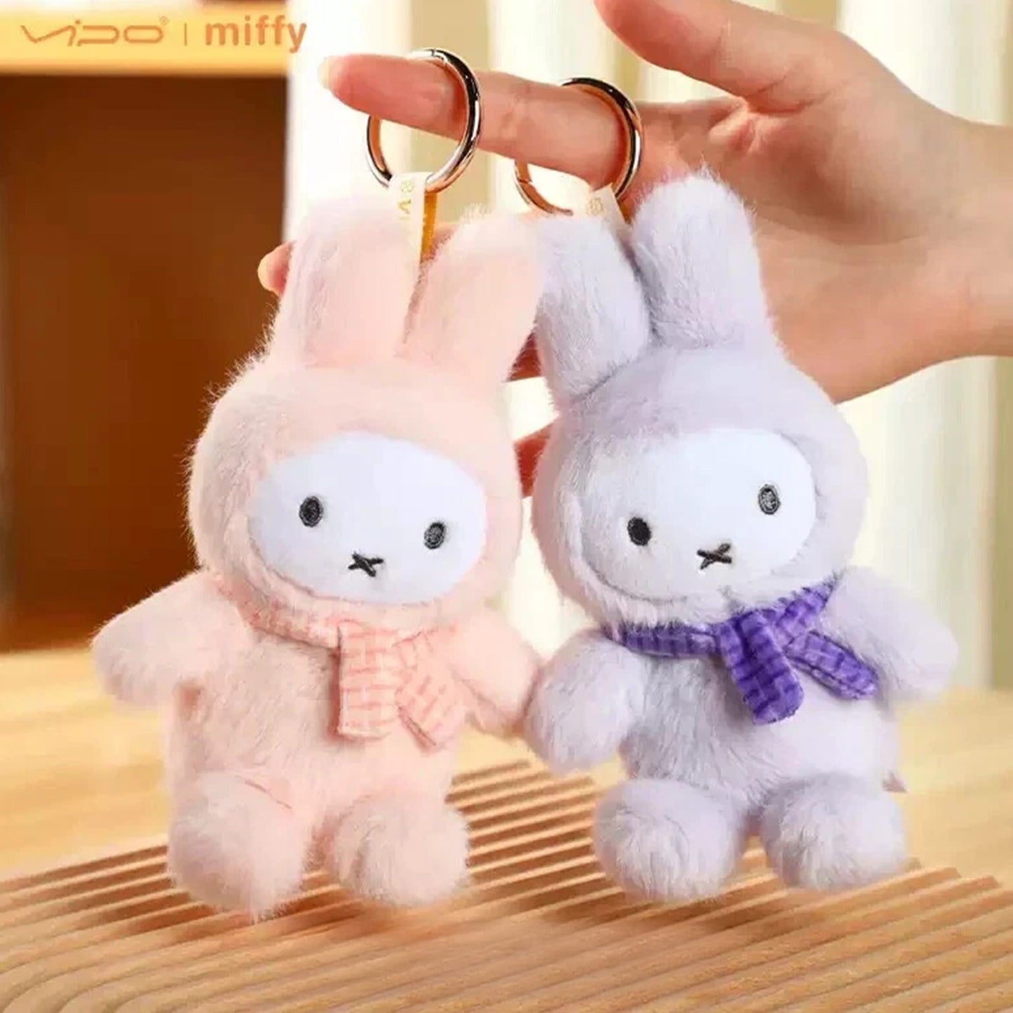 Miffy Macaron series Plush Keychain - Blind box