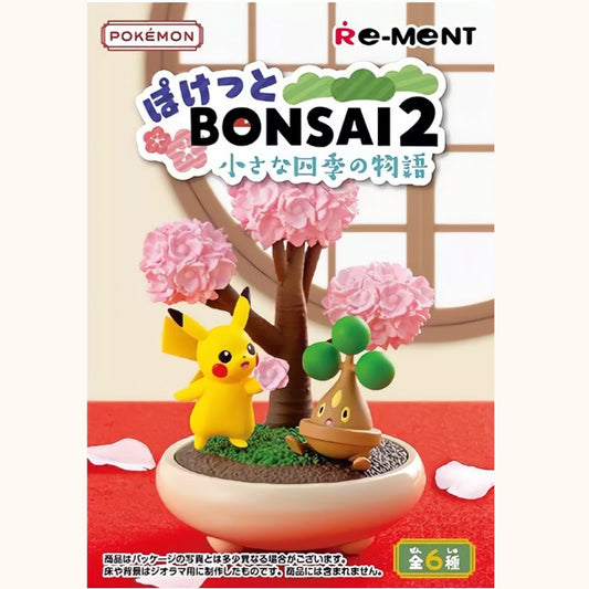Pokemon Pocket Bonsai 2 Series by Re-Ment - Blind Box