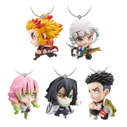 Demon Slayer: Kimetsu No Yaiba: Keychain Figure: Deformed Mascot 4 - Bandai