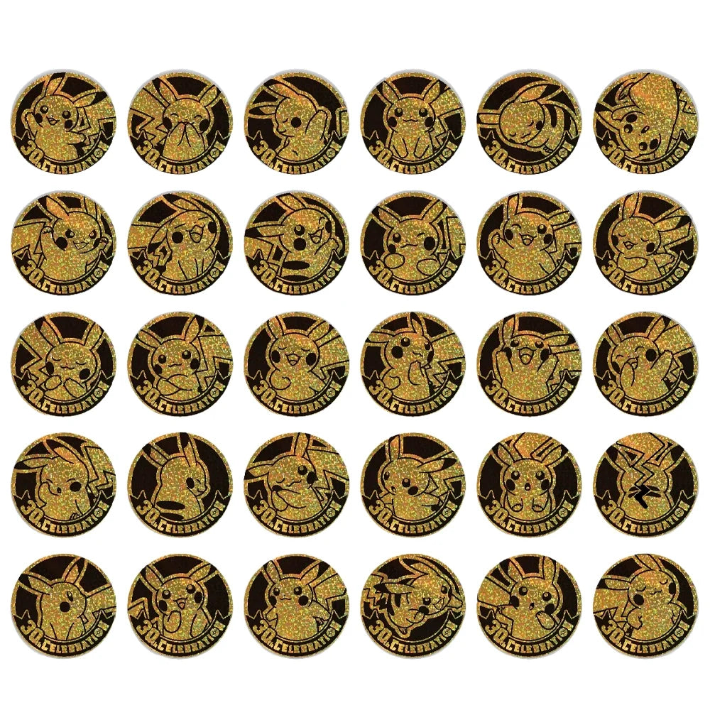 Pokemon 30th Celebration Simplified Chinese Coin Set