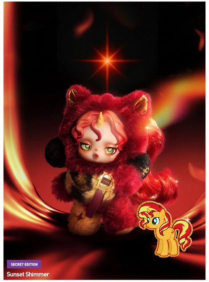 SKULLPANDA × My Little Pony Series Plush Doll Pendant by Popmart - Blind box