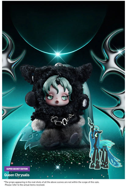 SKULLPANDA × My Little Pony Series Plush Doll Pendant by Popmart - Blind box