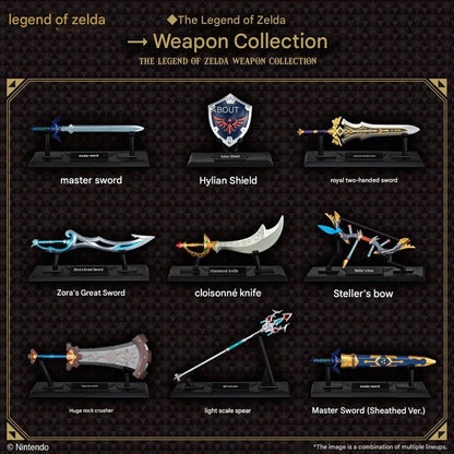 The Legend of Zelda Shokugan Weapon Collectible Assortment - Blind box