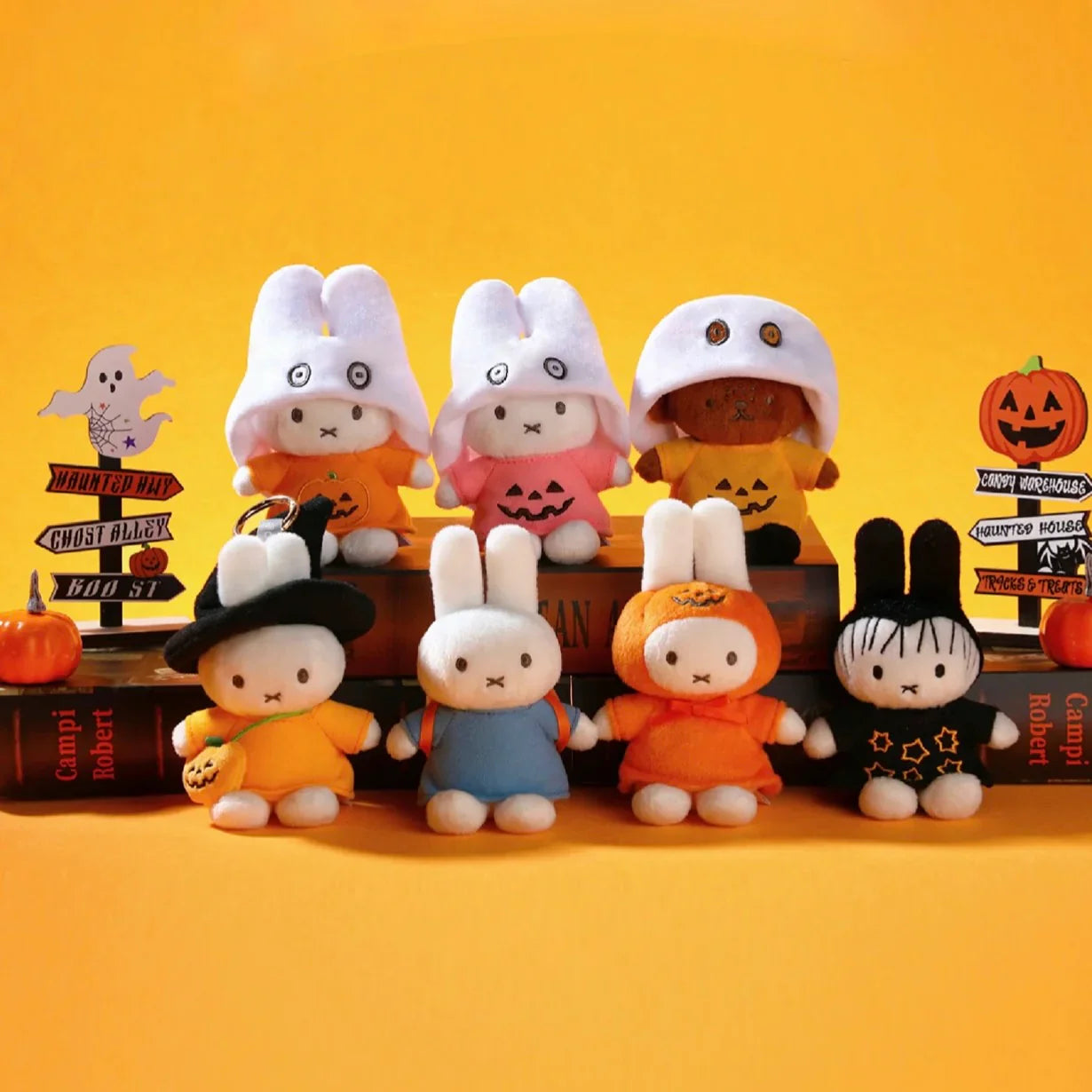 Miffy Halloween Series Plush Keychain - Blind box