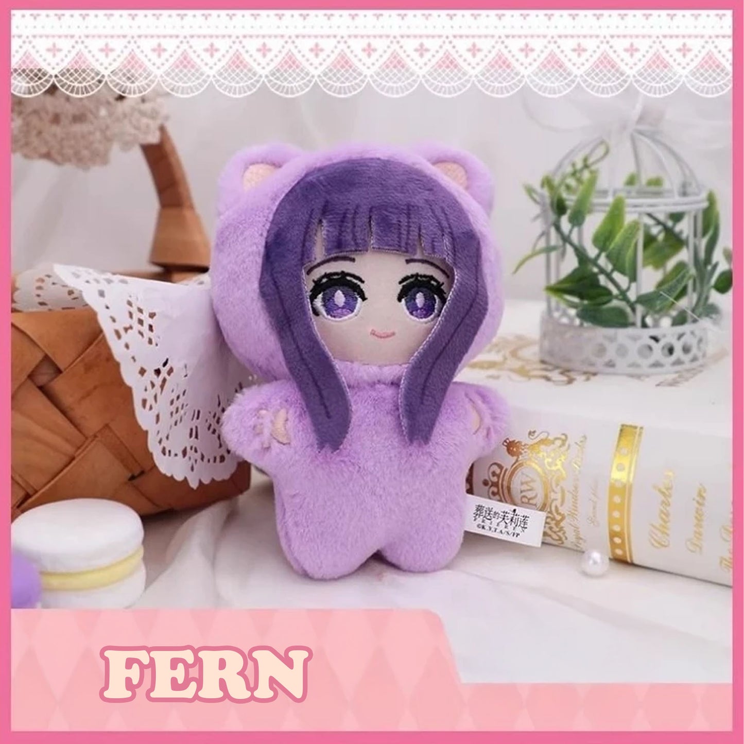Frieren beyond journey's end Cat plush keychain - Blind Box