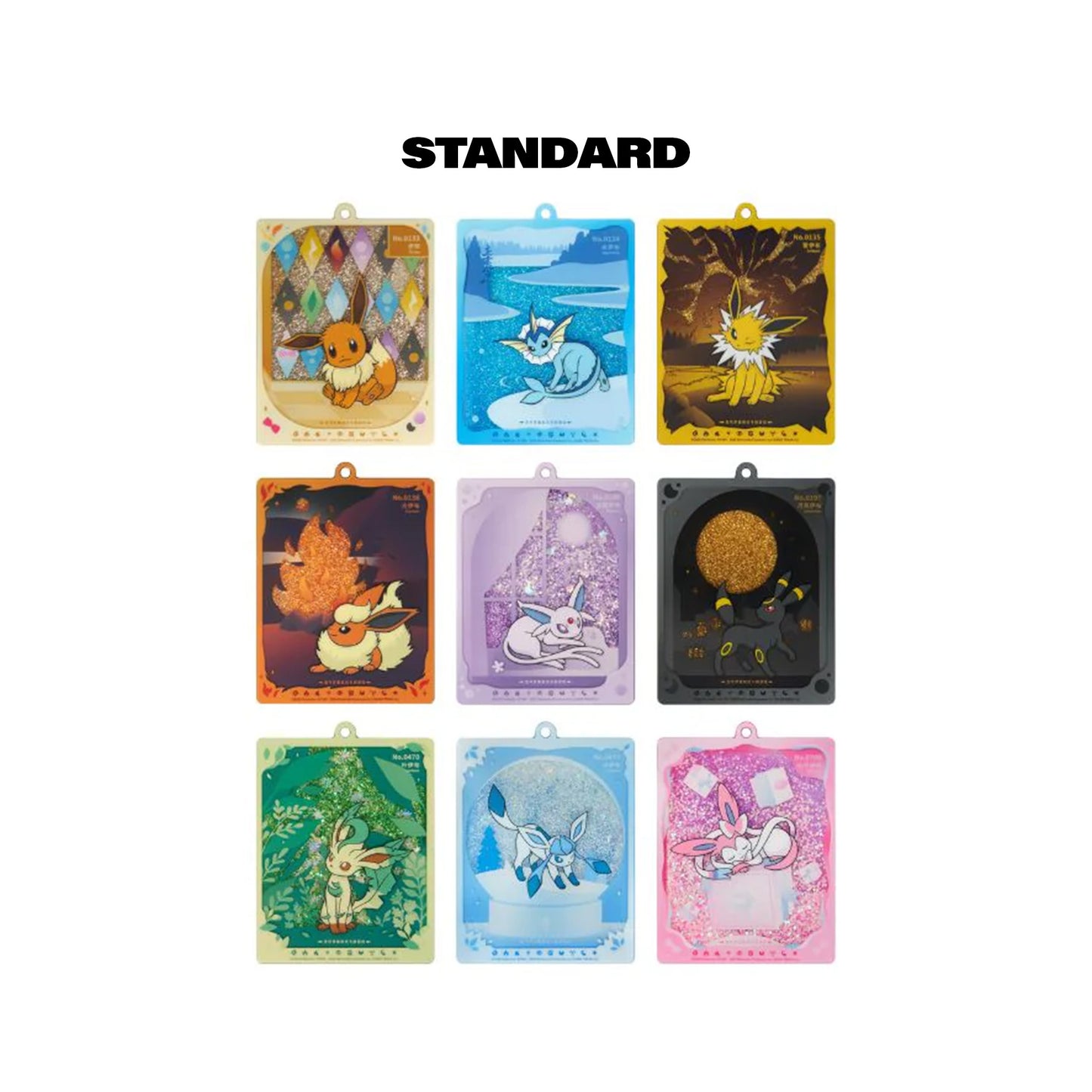 Pokemon Terastal Grand Gathering Quicksand Card Display Charm Gift Boxes