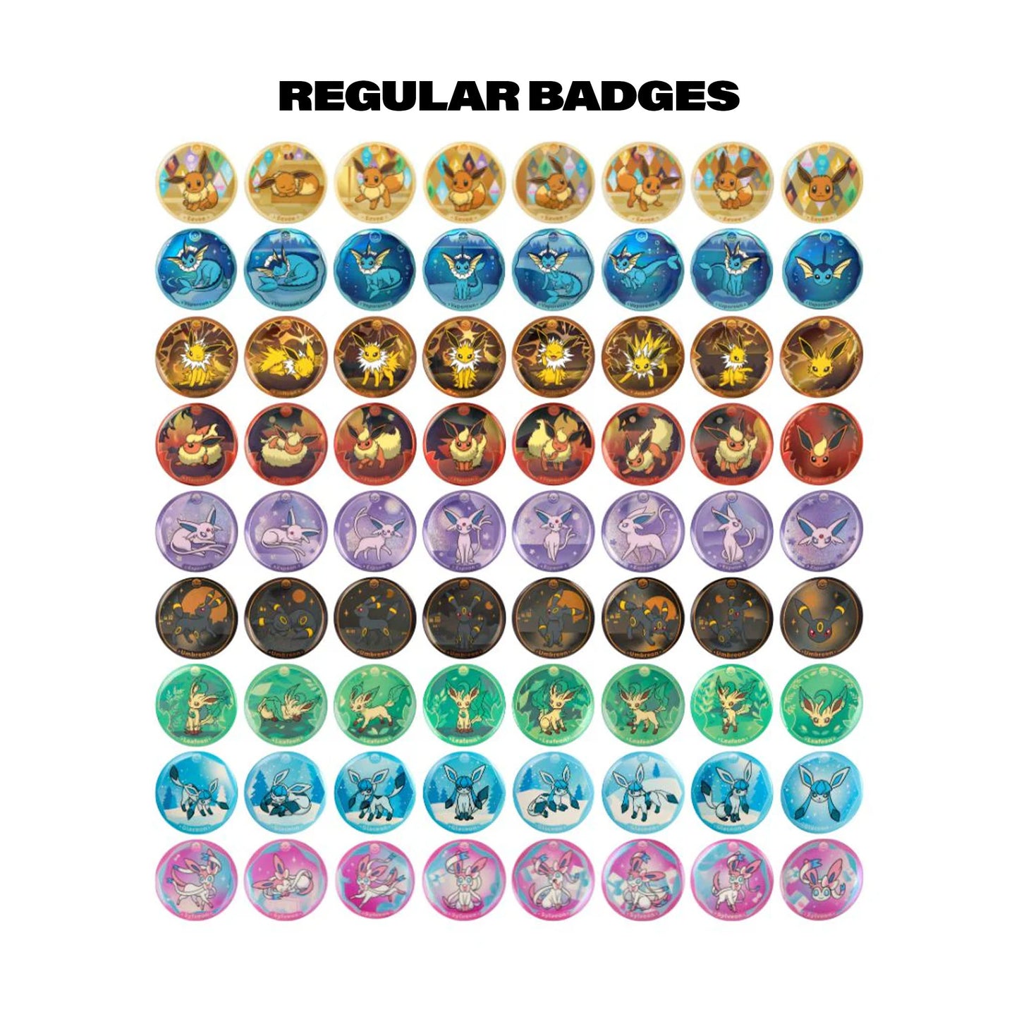 Pokemon Terastal Grand Gathering Badge Set