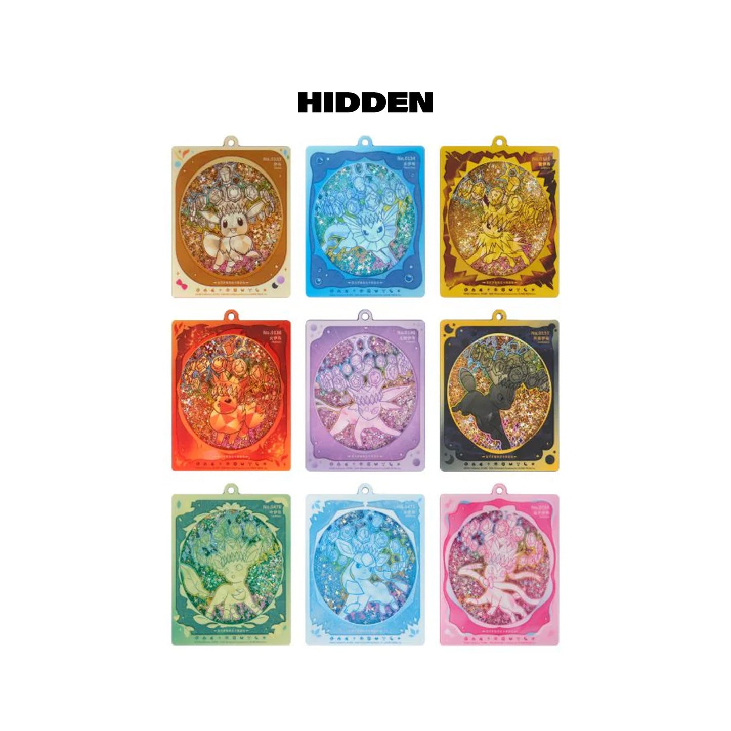 Pokemon Terastal Grand Gathering Quicksand Card Display Charm Gift Boxes