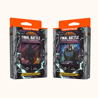 Universus CCG - My Hero Academia: Final Battle - Challenger Series Decks