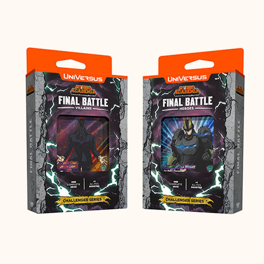 Universus CCG - My Hero Academia: Final Battle - Challenger Series Decks