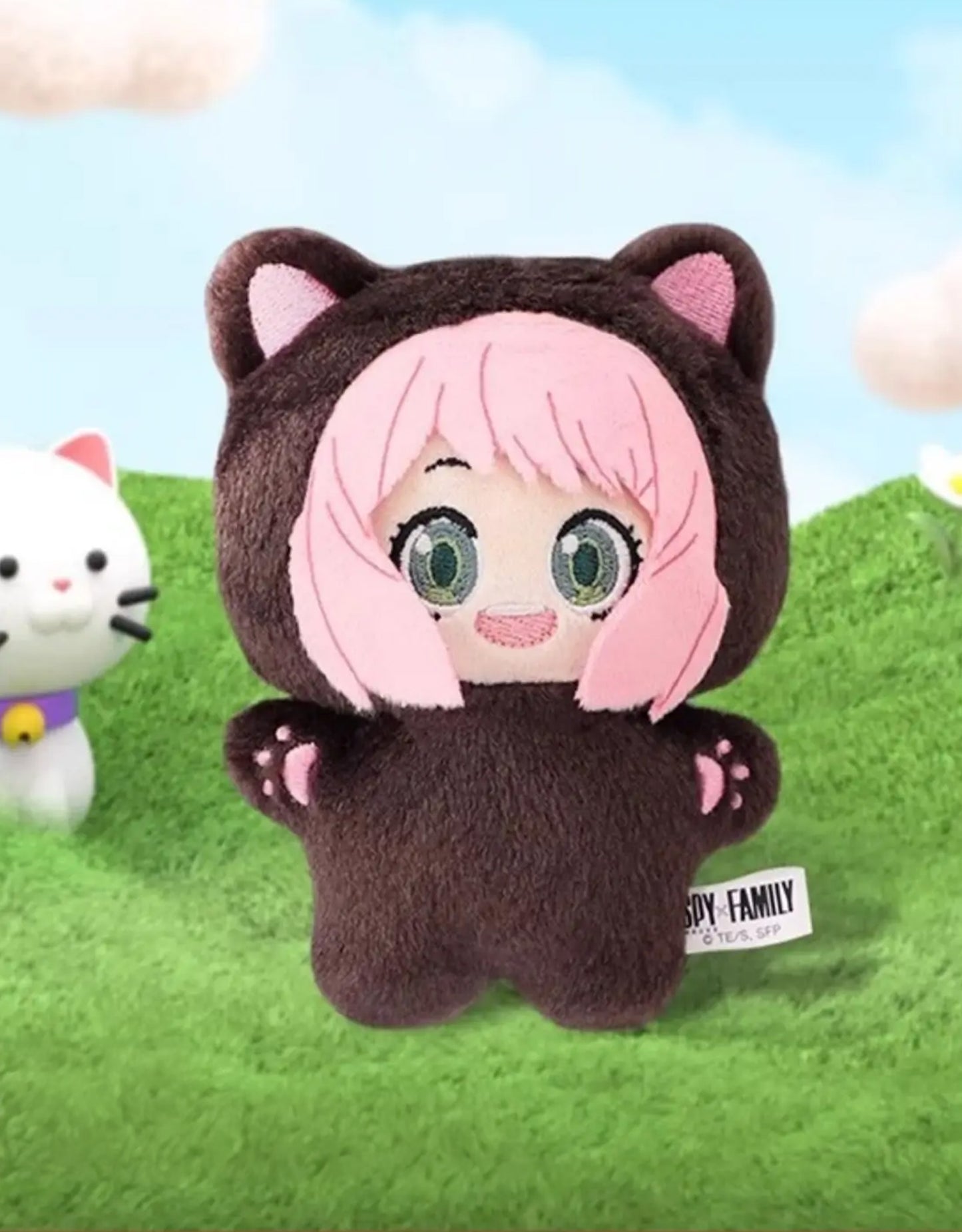 Spy X family Cat plush keychain - Blind Box