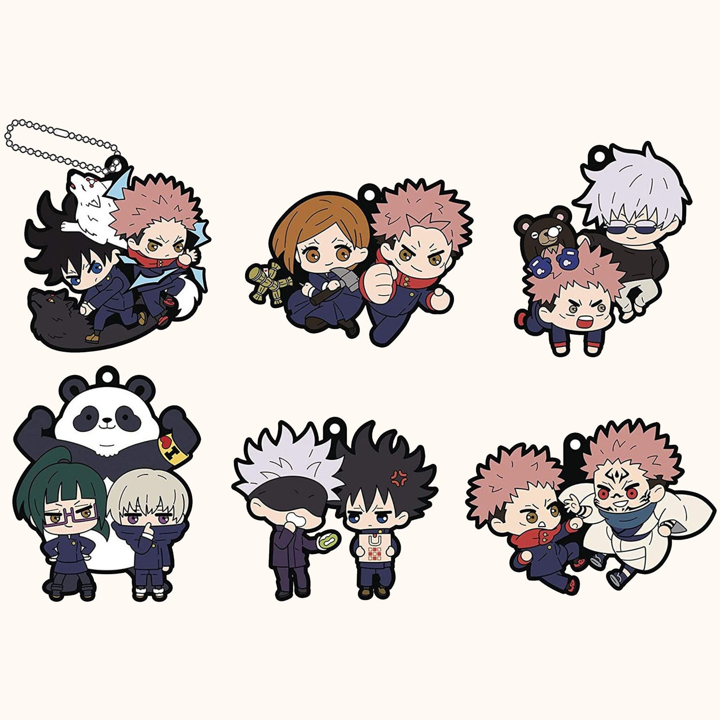 Jujutsu Kaisen Rubber Mascot Buddy Colle Vol.1 Megahouse - Blind box