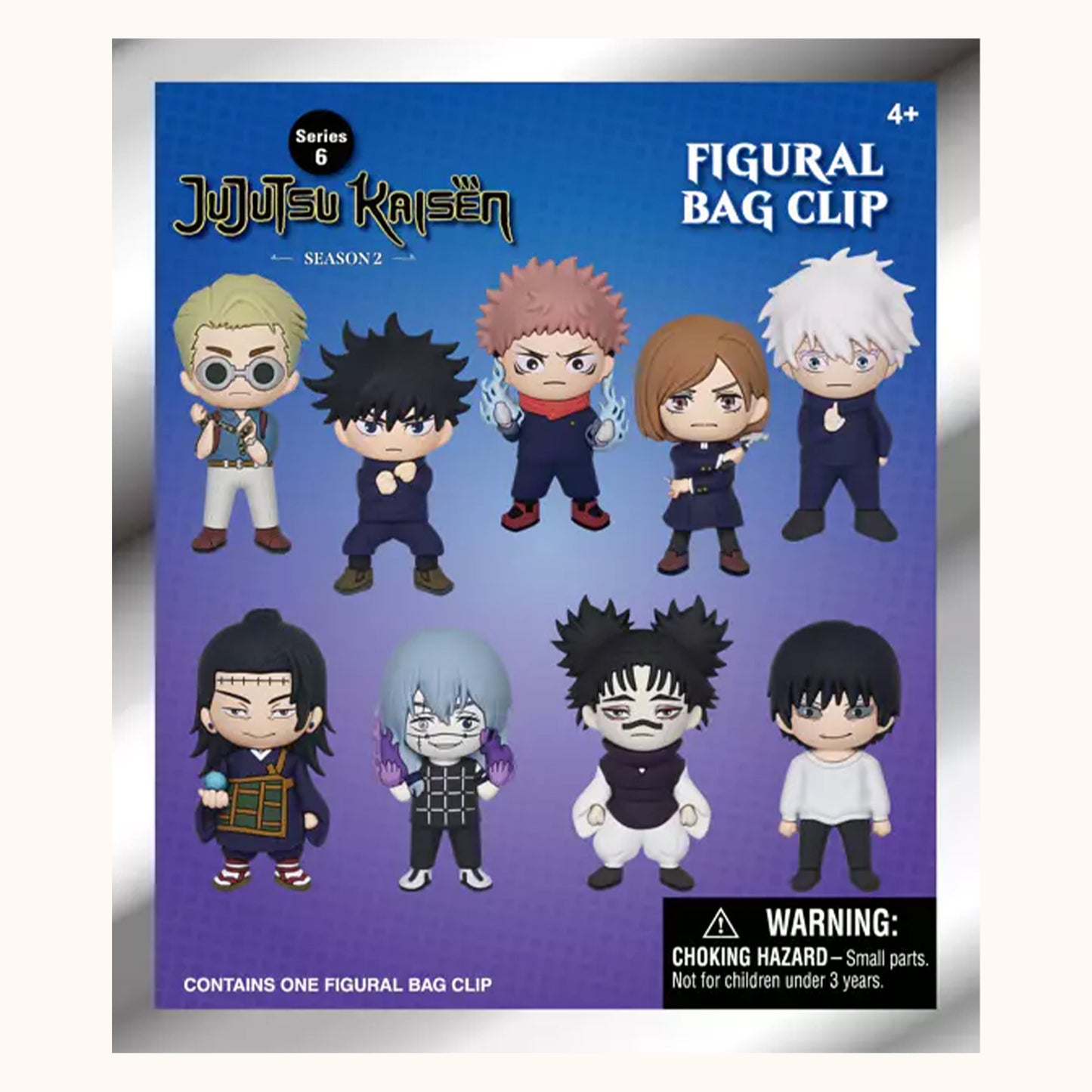 Jujutsu Kaisen Series 6 Bag Clips - Blind bag