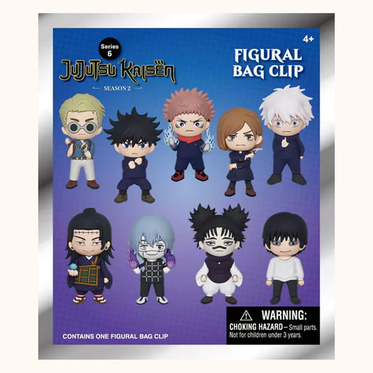 Jujutsu Kaisen Series 6 Bag Clips - Blind bag