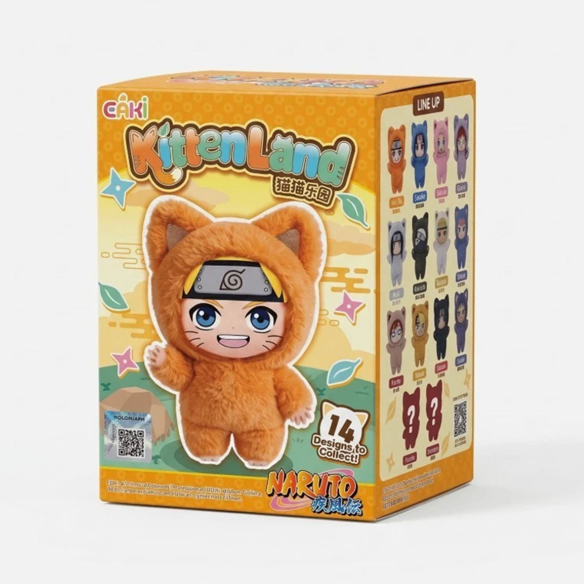 Naruto: Shippuden Kitten Land Series Plush Doll - Blind Box