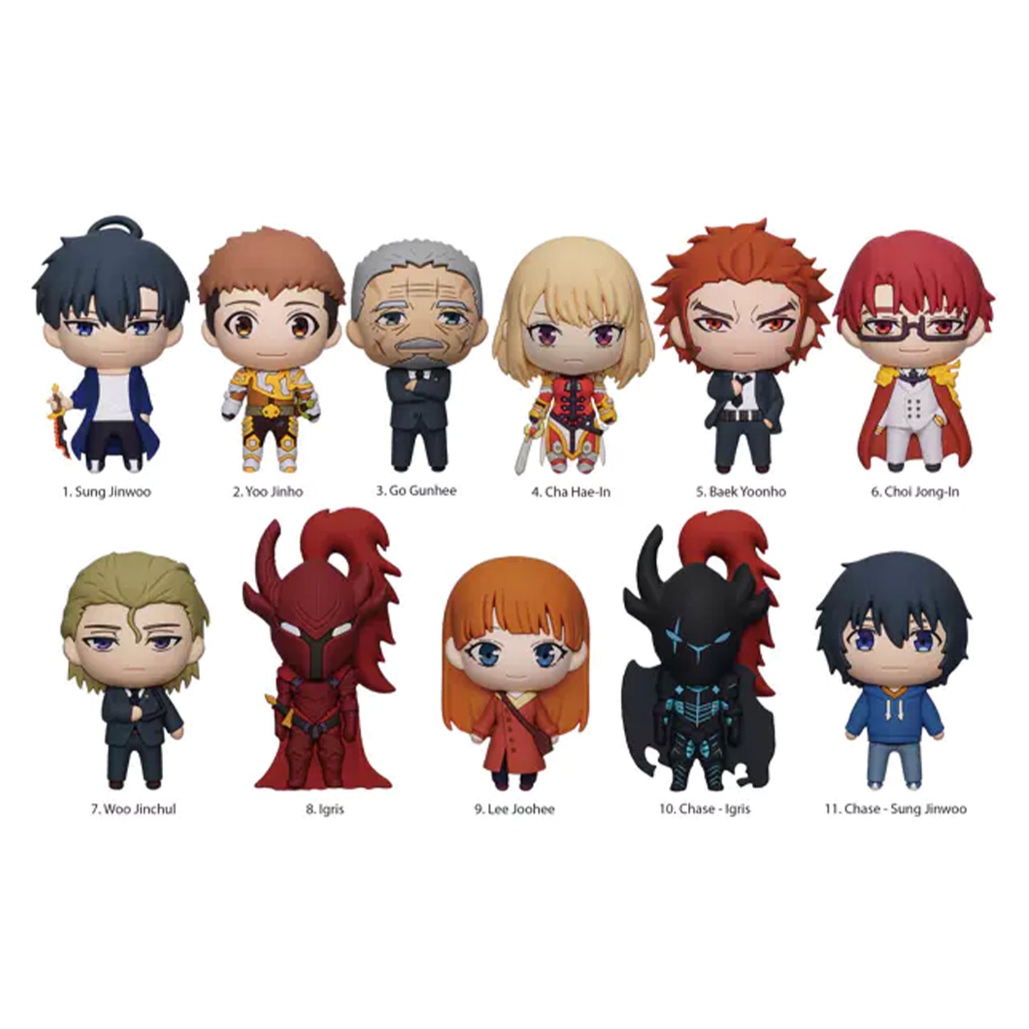 Solo Leveling Series 1 Bag Clips - Blind bag