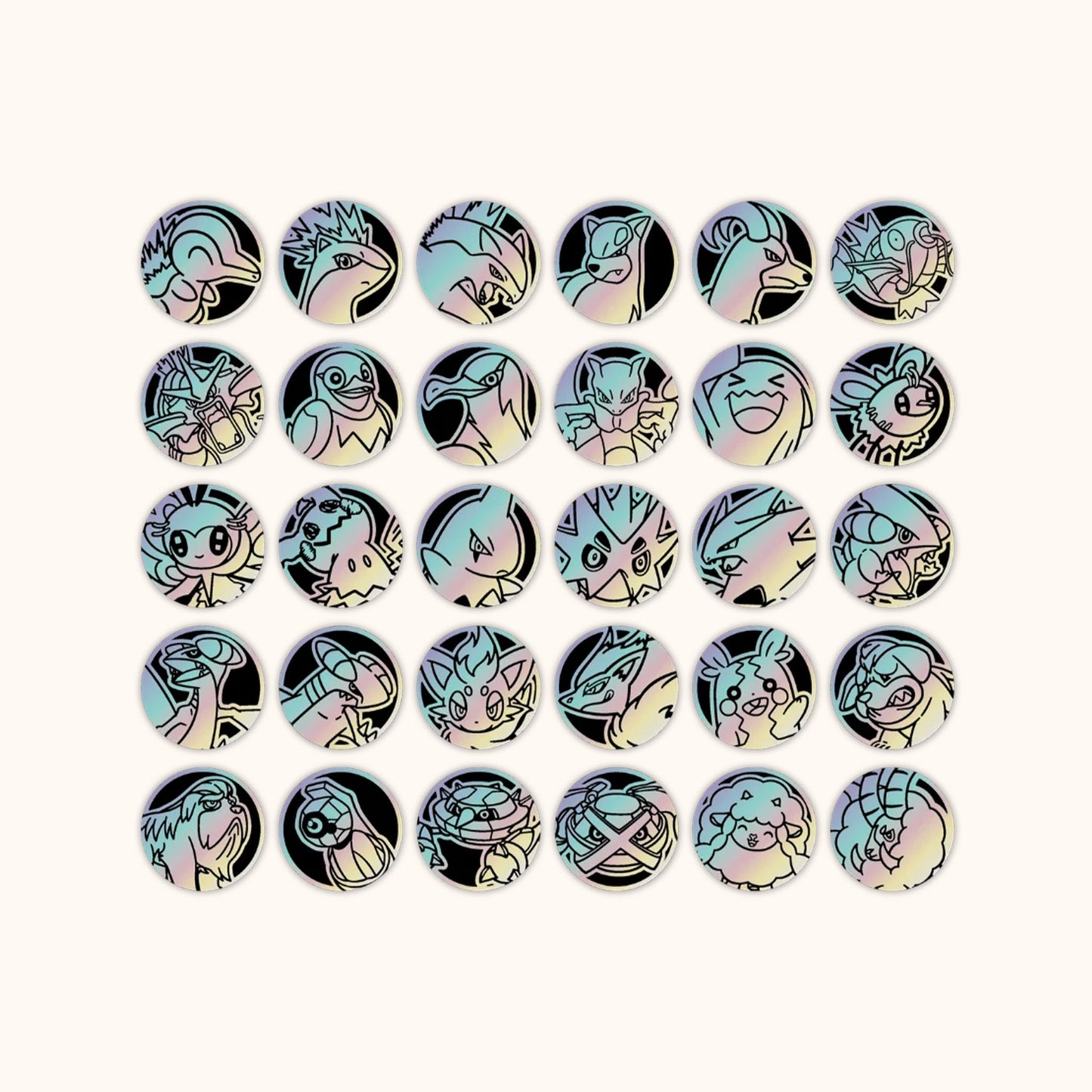 Pokemon Chasing Glory Together Simplified Chinese Coin set - Blind bag