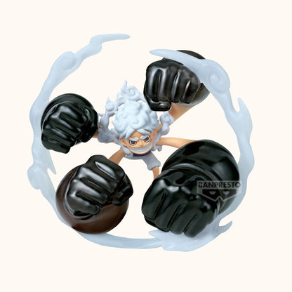 One Piece: Monkey D Luffy (Gear 5: Gum-Gum Dawn Gatling Ver.) WCF Special Banpresto