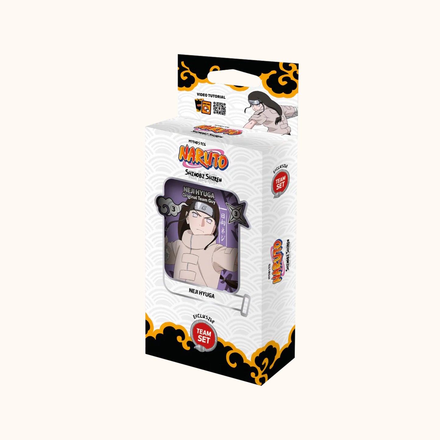 Naruto Mythos TCG – Set 02 - Shinobi Shiren - Team Set - Neji Hyuga (1st Edition)