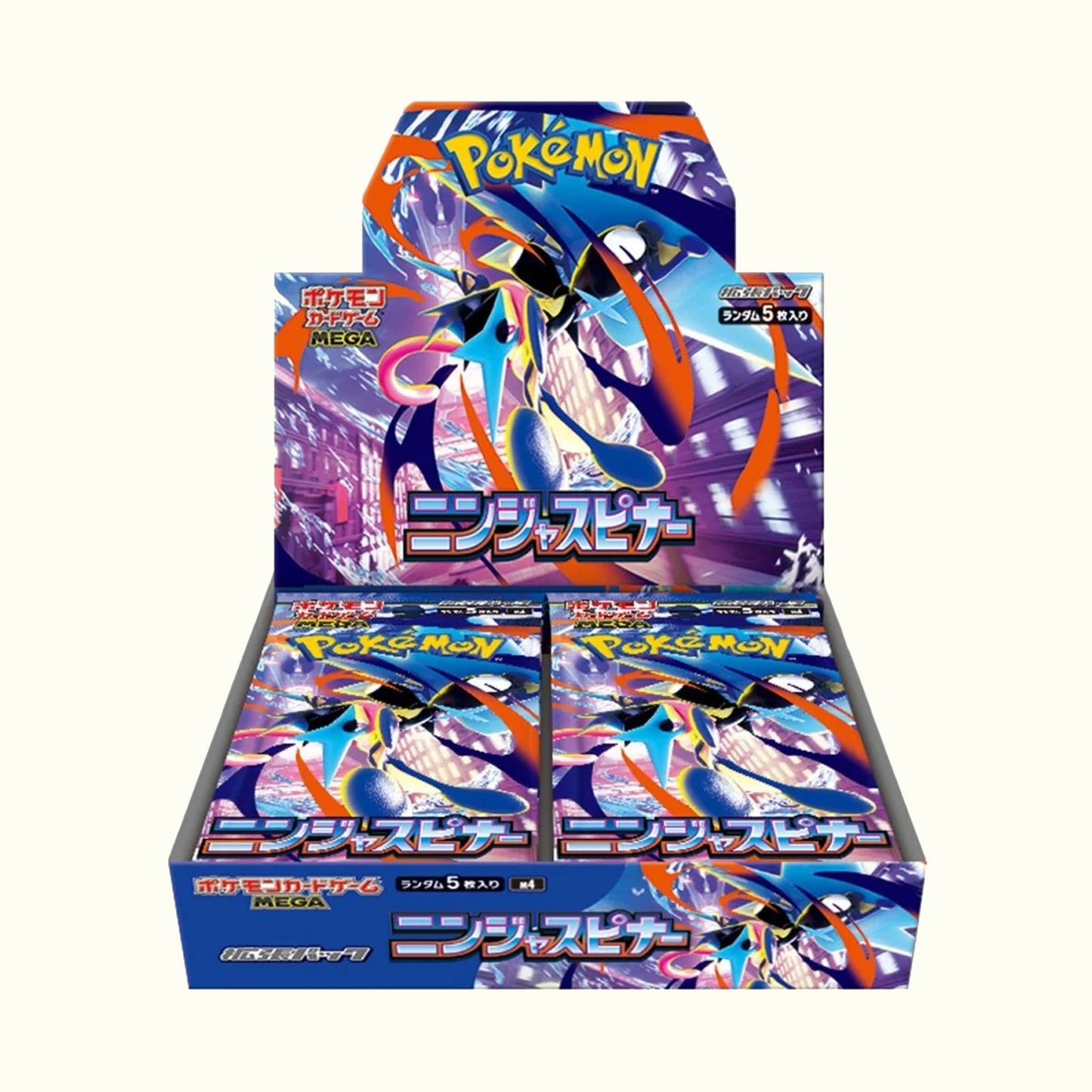 Pokemon Ninja Spinner M4 Japanese - Booster Box