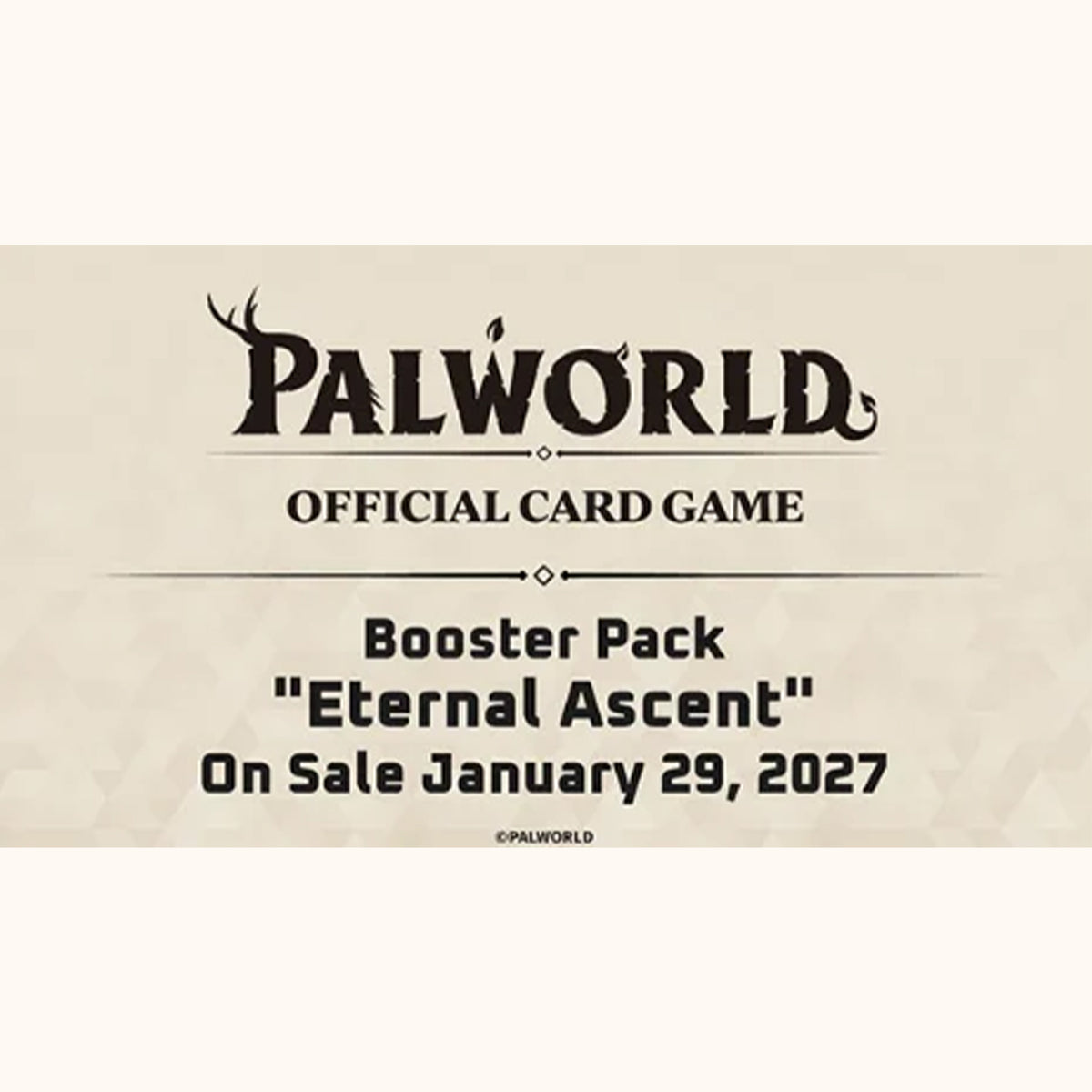 Palworld Official Card Game - Set 03 - Eternal Ascent - Booster box