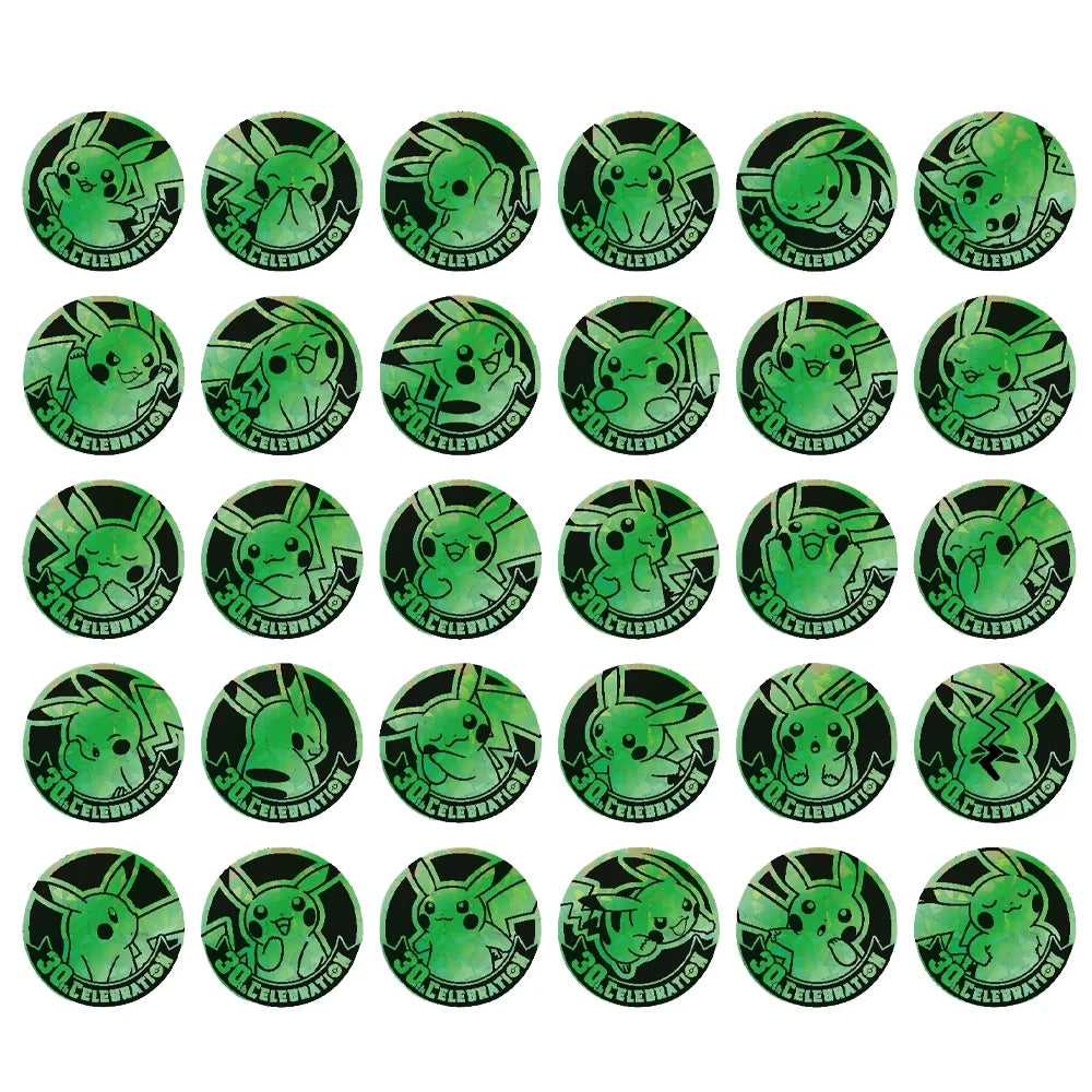 Pokemon 30th Celebration Simplified Chinese Coin Set