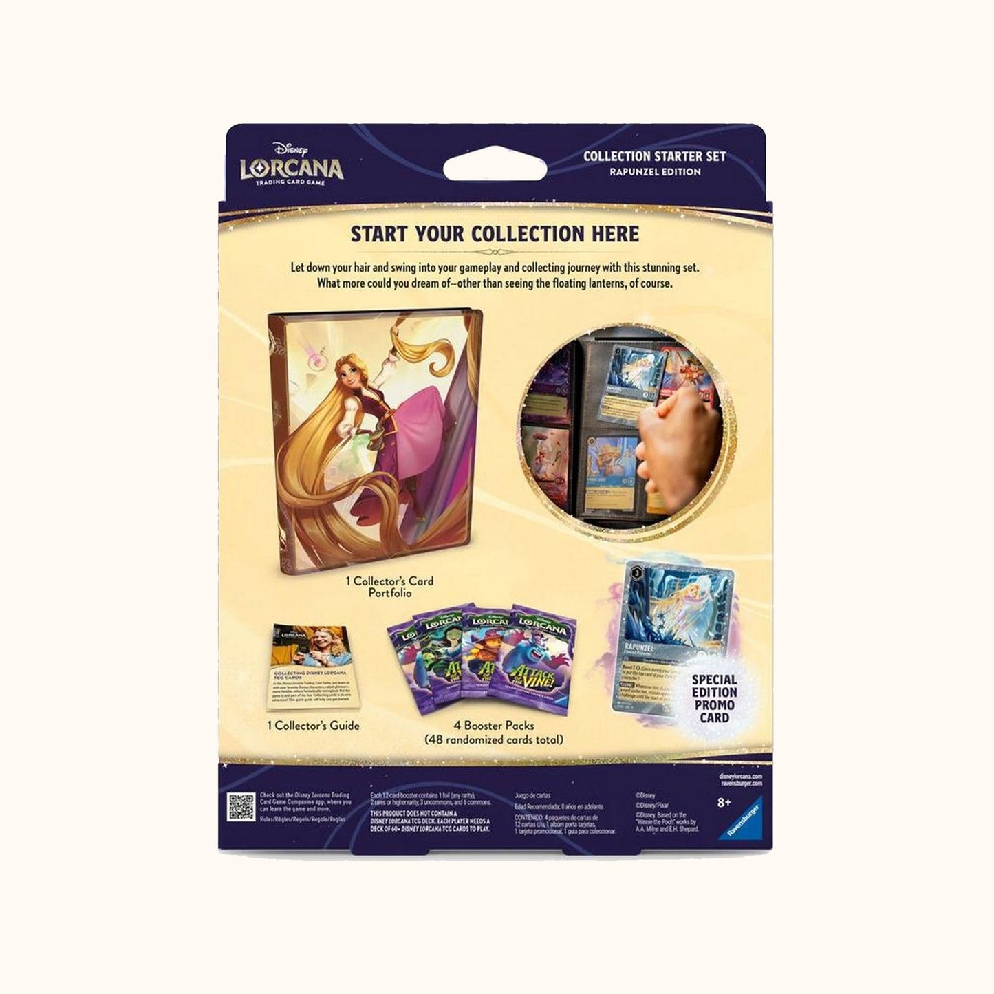 Disney Lorcana TCG - Set 13 Attack of the Vine - Collection Starter Set - Rapunzel