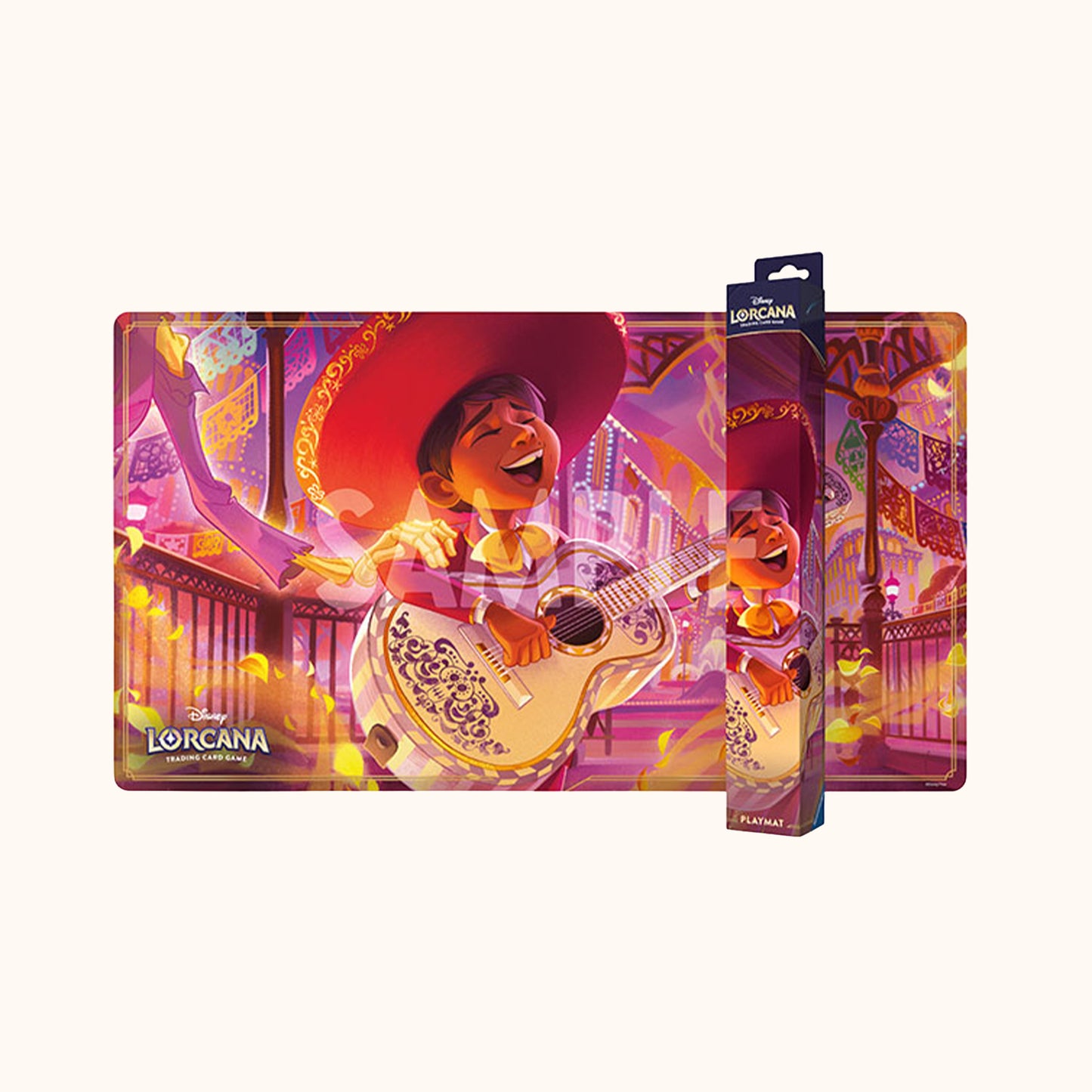 Disney Lorcana TCG - Set 14 Hyperia City - Playmat - Coco Miguell
