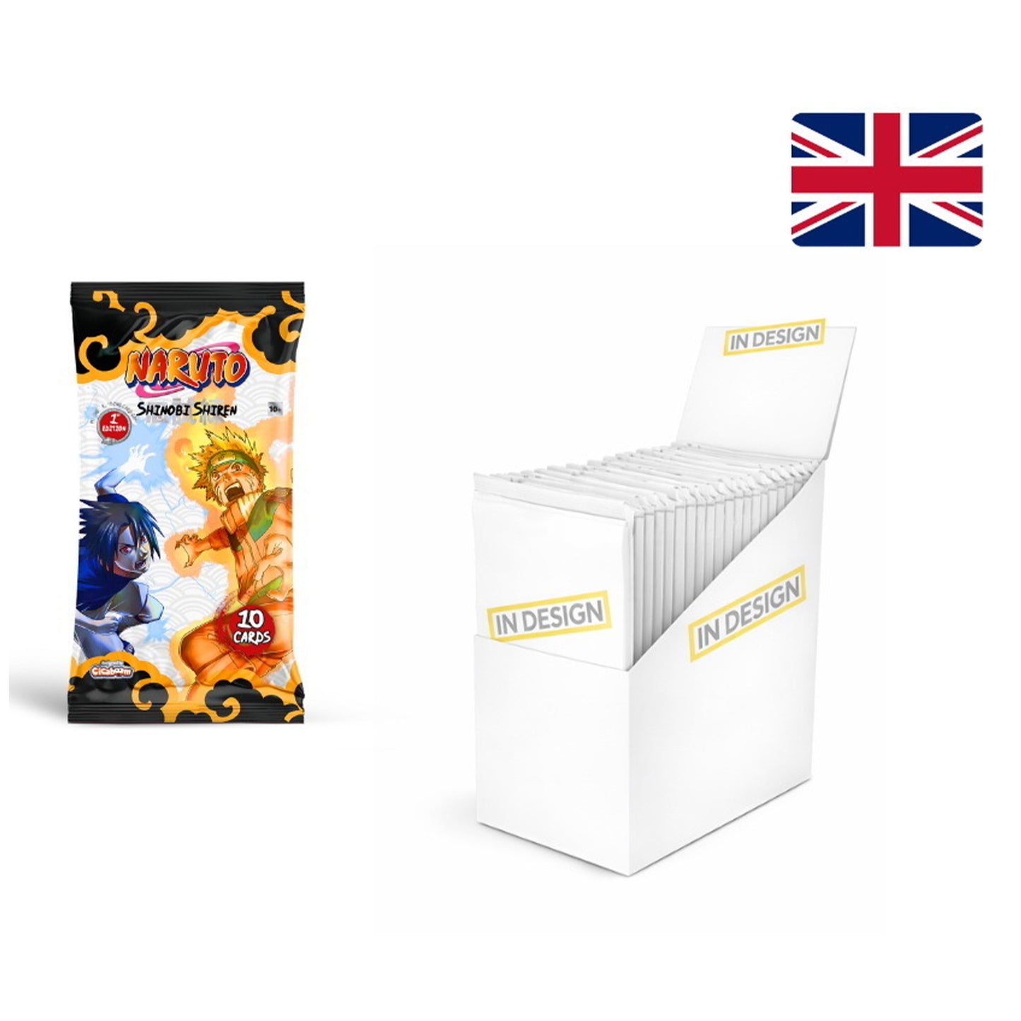Naruto Mythos TCG – Set 02 - Shinobi Shiren - Booster Box (1st Edition)