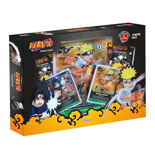 Naruto Mythos TCG: Konoha Shido Naruto & Sasuke Special Collection Starter Pack (1st Edition)
